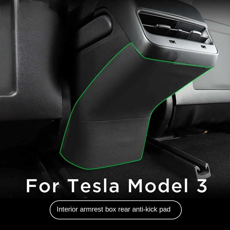

For Tesla Model 3 Model Y Hide lnterior Anti Kick Pad Protection Side Edge Film Protector Stickers model3 Anti-dirty Pad acces