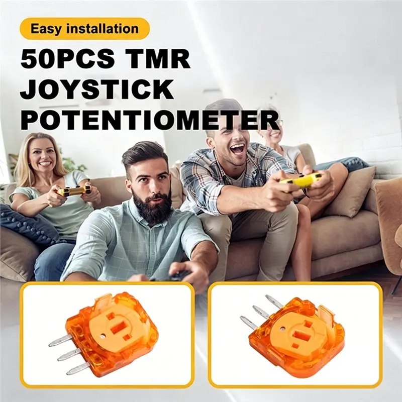 Джойстик-переключатель TMR, 50 шт., для PS5, для игровой консоли Playstation 5, потенциометр ALPS (art.: 3920dd0d05fed) - 3920dd0d05fed