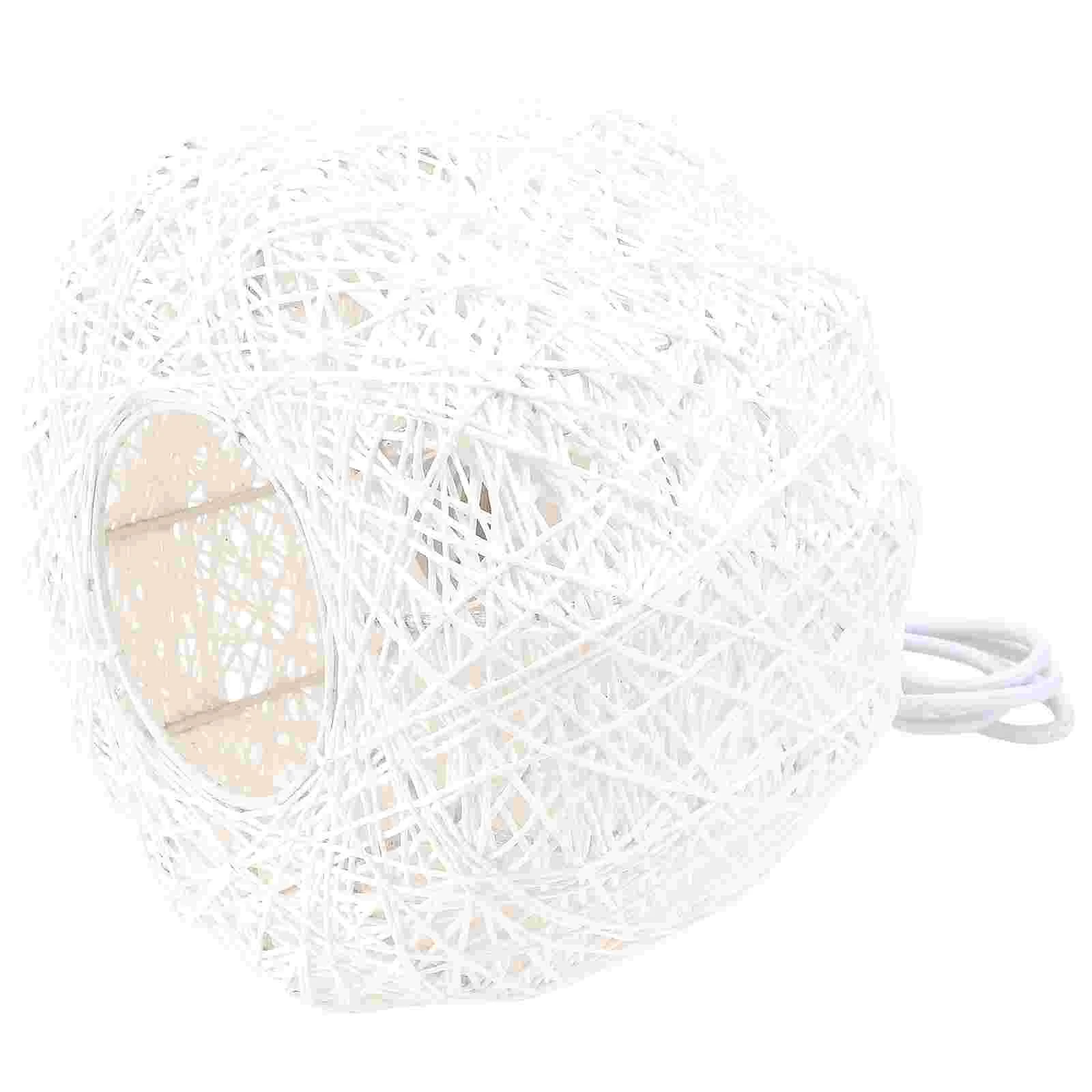 

1 Set Rattan Woven Light Ceiling Lamp Chinese Style Hanging Lamp (with Light)