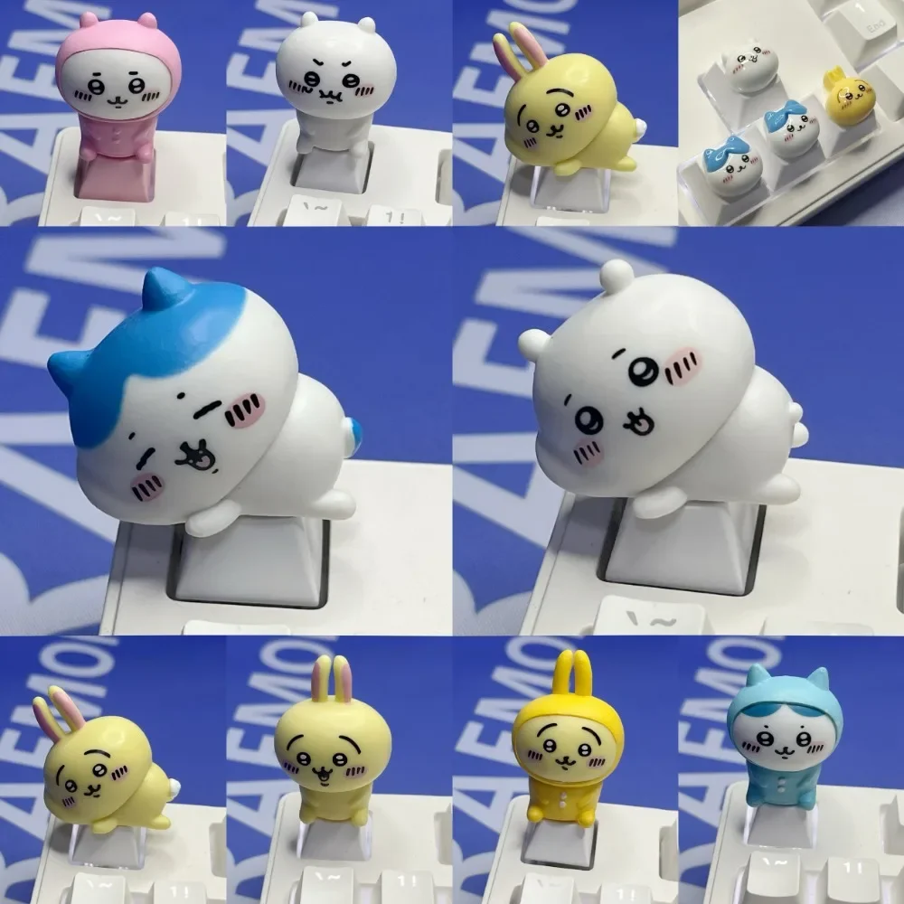 Miniso Chiikawa Usaki колпачок для клавиш с перекрестной осью универсальная механическая