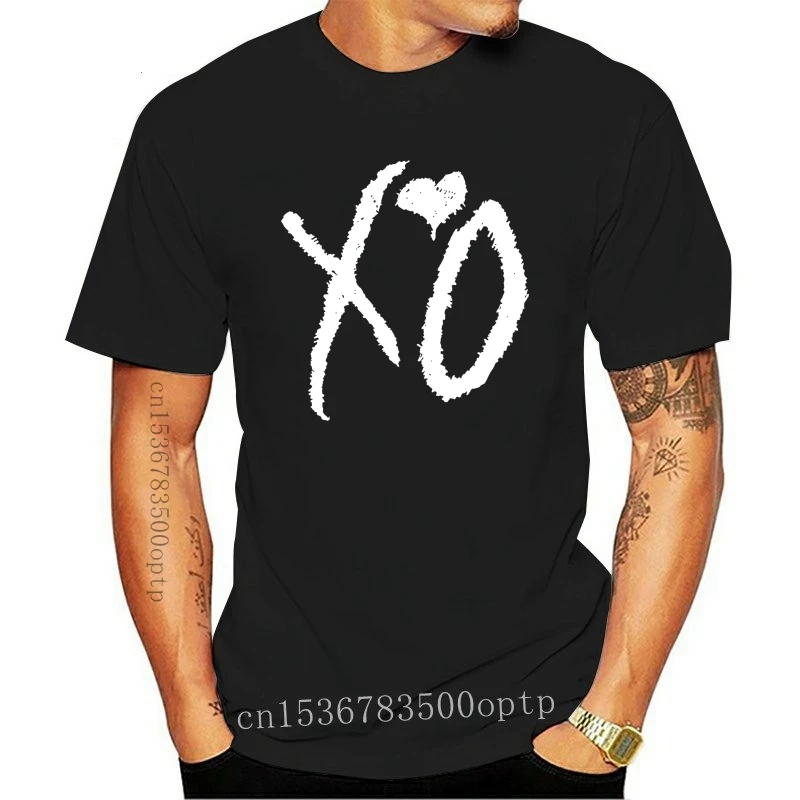

Мужская одежда Weeknd Мужская футболка Xo X большая черная