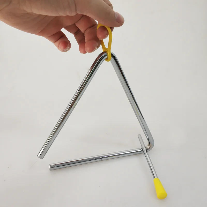 

6 Inch Music Triangle, Iron Inch, Percussion Instrument, Preschool Education, Enlightenment, Toy Accompaniment