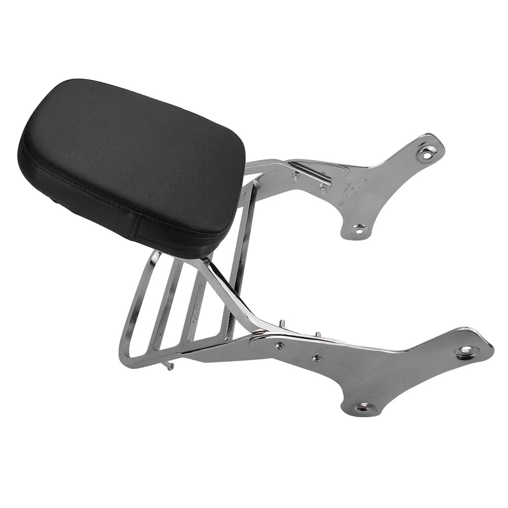 Спинка мотоцикла багажник Sissy Bar с подушкой для Honda Shadow VT750 VT400 1997 1998 1999 2000 2001 2002 2003