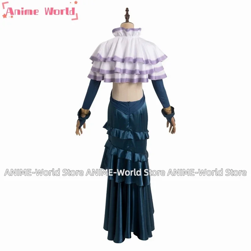 Косплей альбедо по индивидуальному размеру Женский костюм аниме одежда для