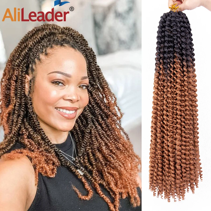 

Оптовая Curly Box Braids With Freetress Crochet Braid Синтетические вязаные крючком косы с вьющимися концами 14 "Предварительно растянутые волосы для плетения