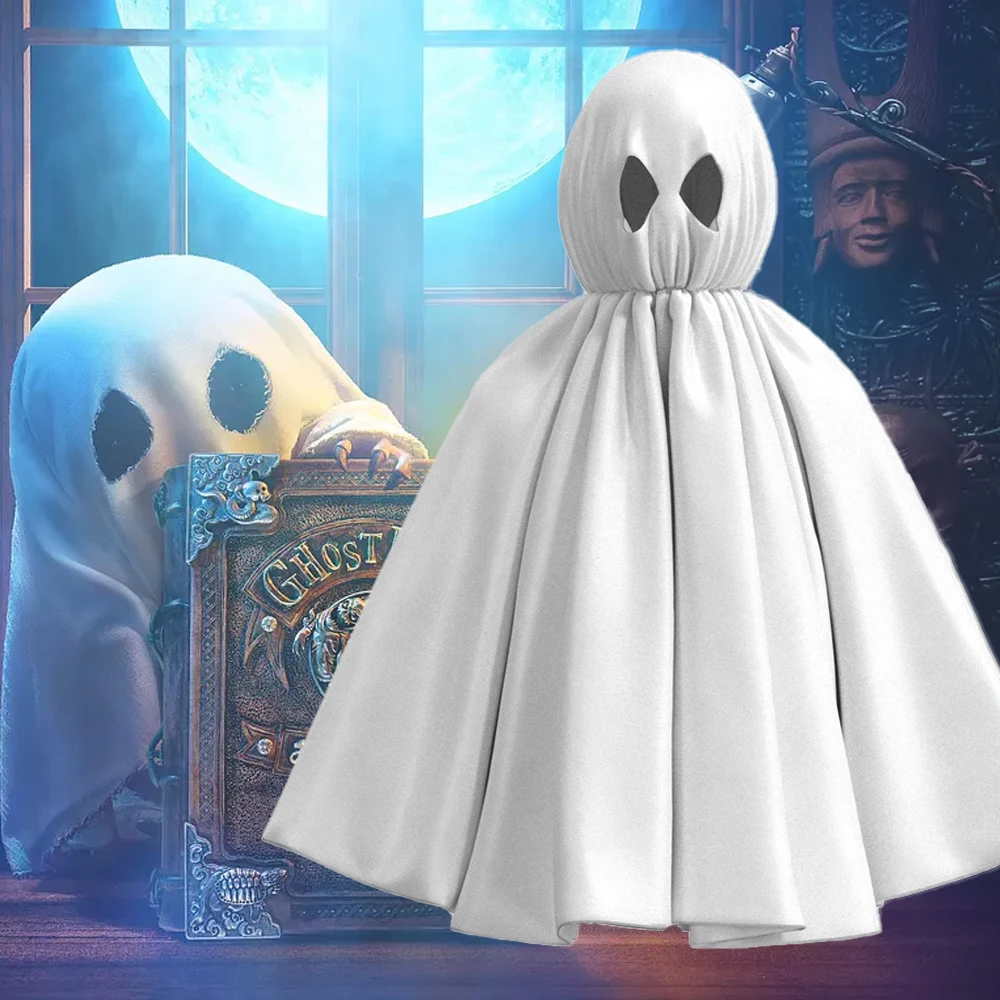 Disfraz de ghosting Jyo Kairi, capa blanca, mono, película de Anime, disfraz...
