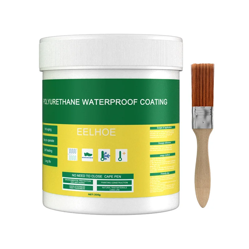 300-600g-transparent-waterproof-glue-wall-leak-proof-paint-floor-tile-waterproof-material-invisible-with-brush-transparent-glue