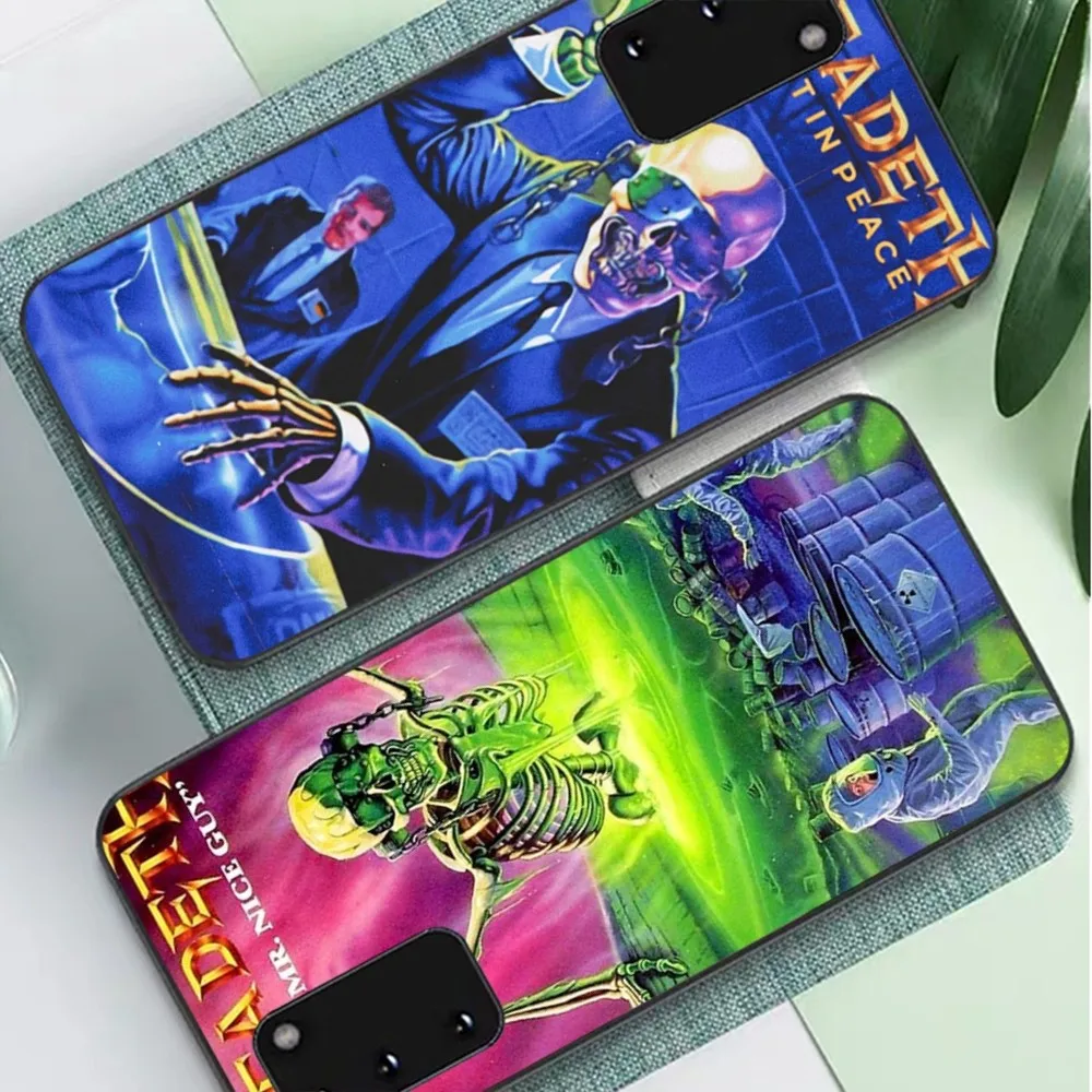 Rock M-Megadeths Music Phone Case For Samsung S 9 10 20 21 22 23 30 24 Plus Lite Ultra FE S10lite Fundas