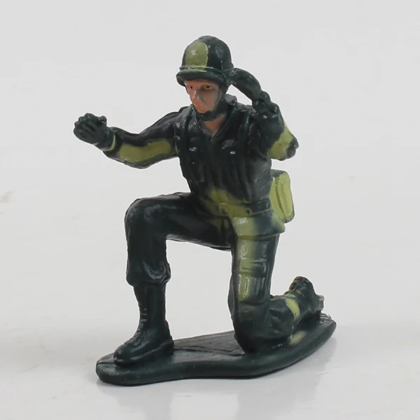 

10ml green plastic soldier toys miniatures military action figure