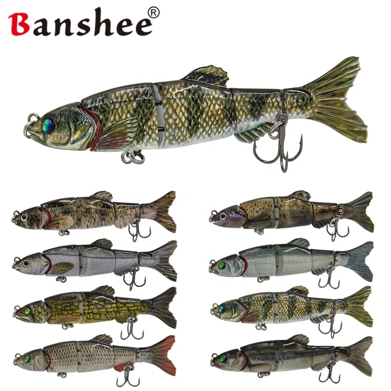 

Banshee шарнирная плавающая приманка, воблеры на щуку, рыболовная приманка Lures102mm для форели, приманка для оня, жесткая приманка для плавания, ис...