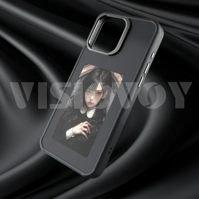 Visiovoy — чехол для смартфона iPhone 4 цвета телефон E-ink DIY улучшенный экран 480x800 3 97