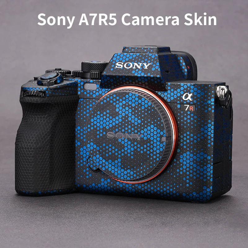 

For Sony A7R V Camera Skin A7R5 Skin Camera Protective Film Total Protection Mamba Blue