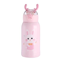 new 316 stainless steel vacuum flask antler cup smart childrens cup bounce cartoon childrens pot mens and womens water cups