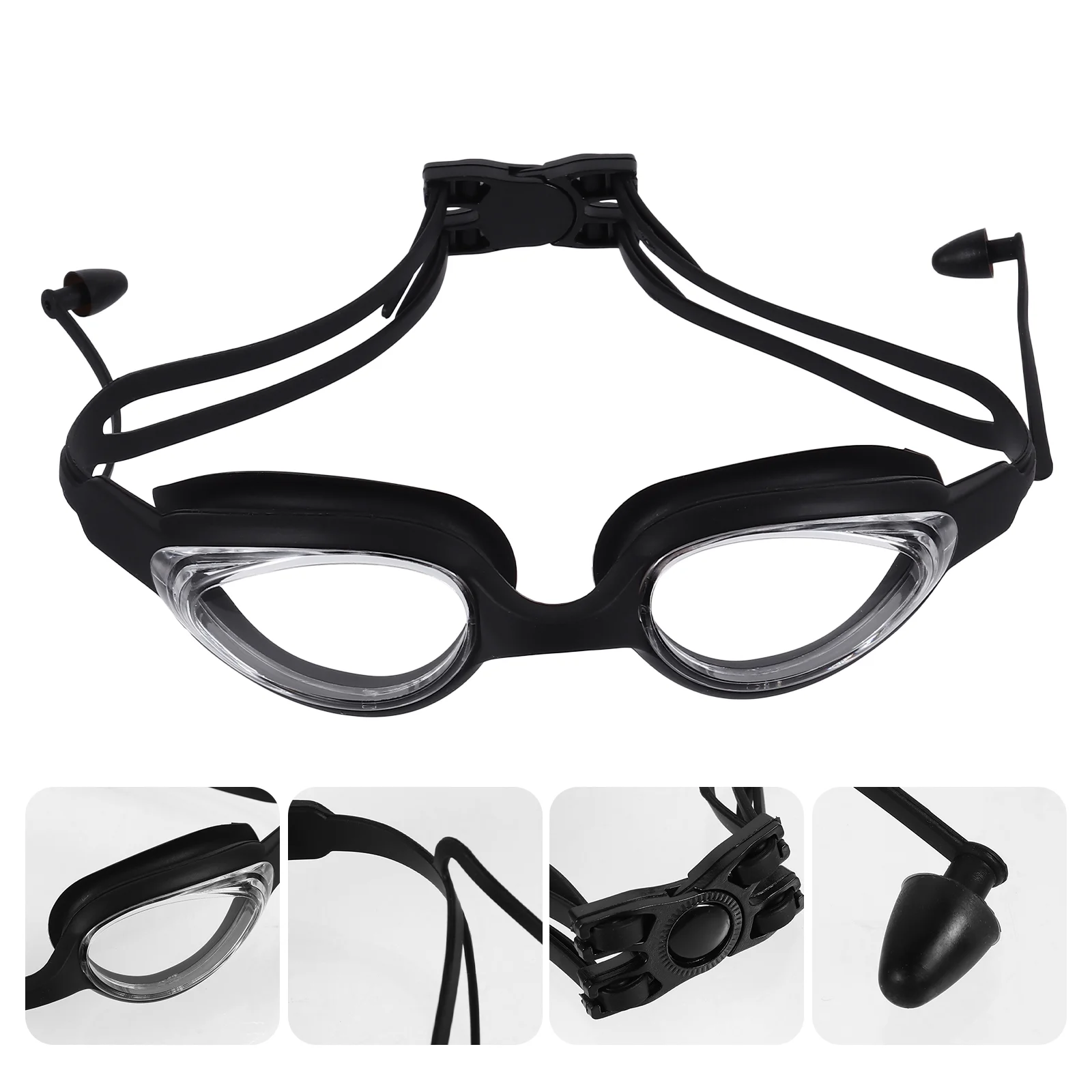 Очки-вкладыши для плавания противотуманные профессиональное оборудование очков