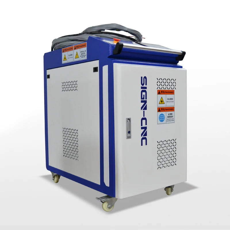 

SIGN-1500W легкая в эксплуатации ручная лазерная сварочная машина для углеродистой стали из нержавеющей стали
