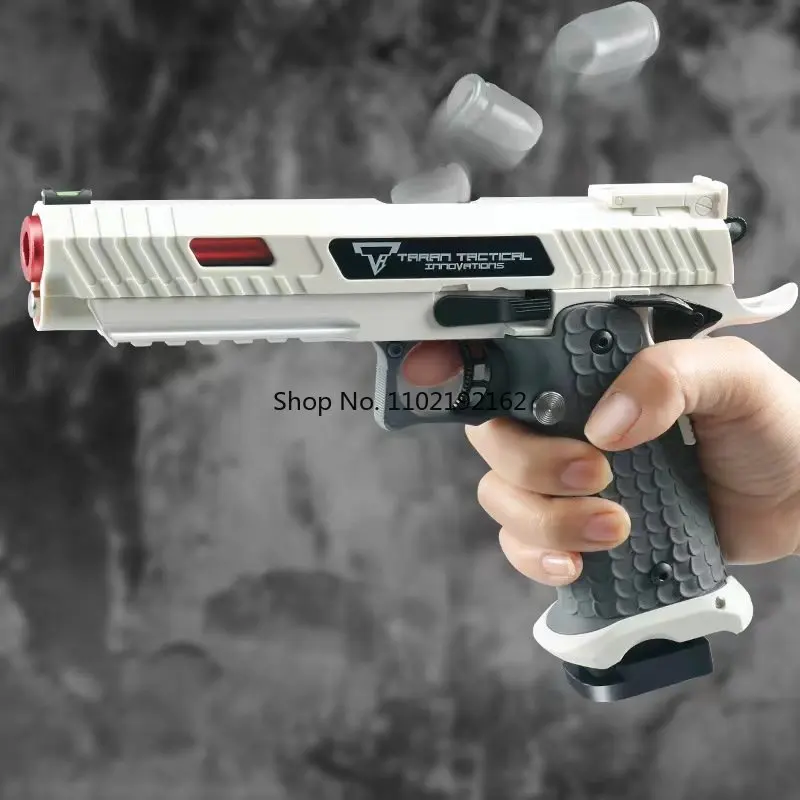 

UDL 2011 Shell Ejecting Pistol Soft Bullet Toy Gun Handgun Airsoft Blaster Outdoor Weapon Pistola For Adult Birthday Gifts