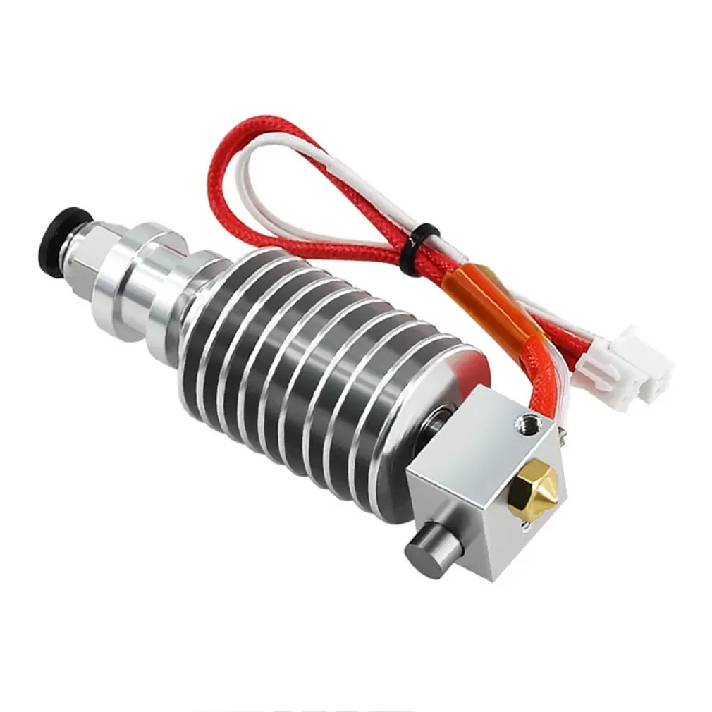 

3D Printer Parts E3D V5 ANYCUBIC Extrusion Head I3 Mega Chiron Print Head 0.4mm 12V/24V 40W 3D Printer Accessories