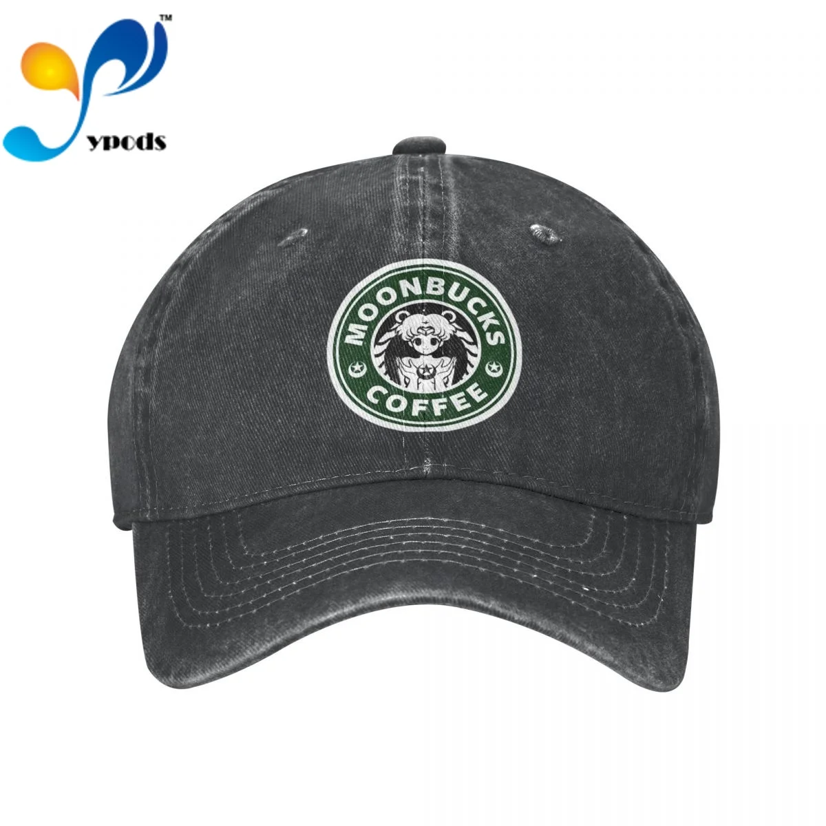 

Moonbucks Coffee Cotton Cap For Men Women Gorras Snapback Caps Baseball Caps Casquette Dad Hat