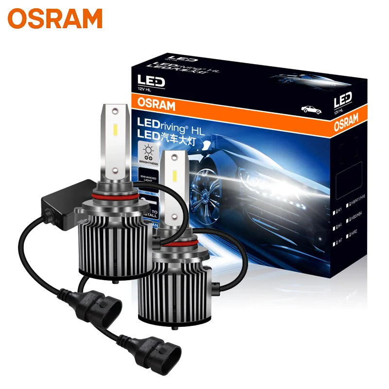 

OSRAM New LED 9005 9006 HB3 HB4 LEDriving YLZ Car Headlight 6000K Bright White LED Original Auto Lamps High Low Beam D9005/6CW