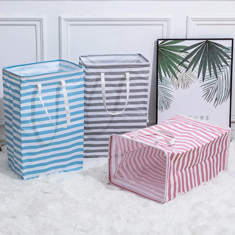 

75l Foldable Hamper Laundry Basket Large Clothes Storage Basket With Extended Handle For Storage Basket Toys In Bedroom
