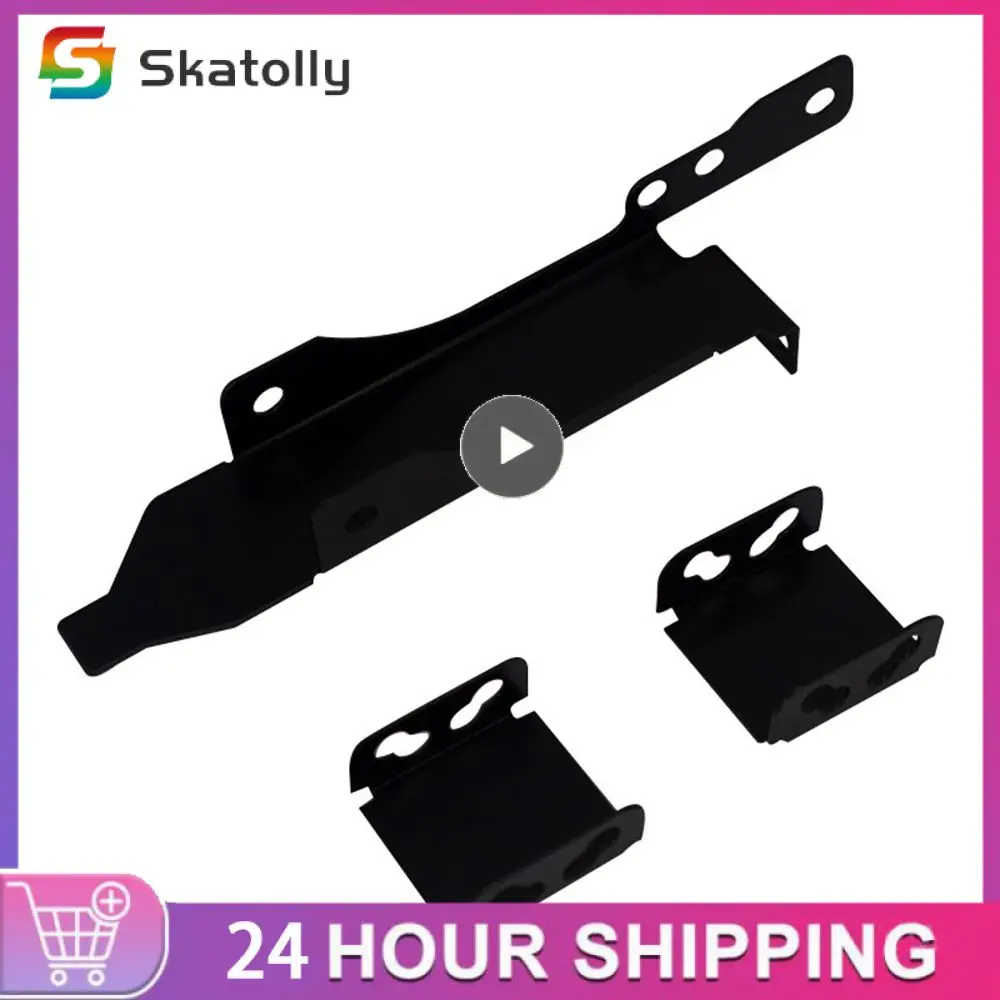 

Not Easily Detached Fan Metal Computer Antirust Portable Not Easily Deformed Computer Stand Durable Bracket 1 Set Low Friction