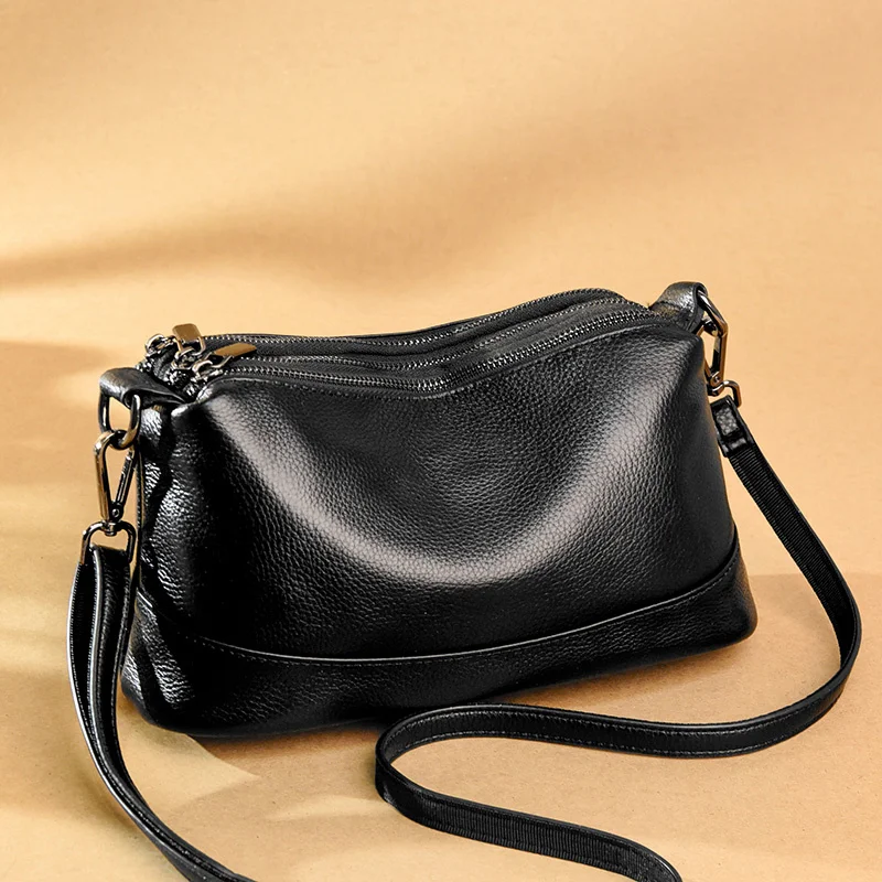 

Дизайнерские женские Наплечные сумки из натуральной кожи, модные сумочки из мягкой воловьей кожи, роскошные мессенджеры