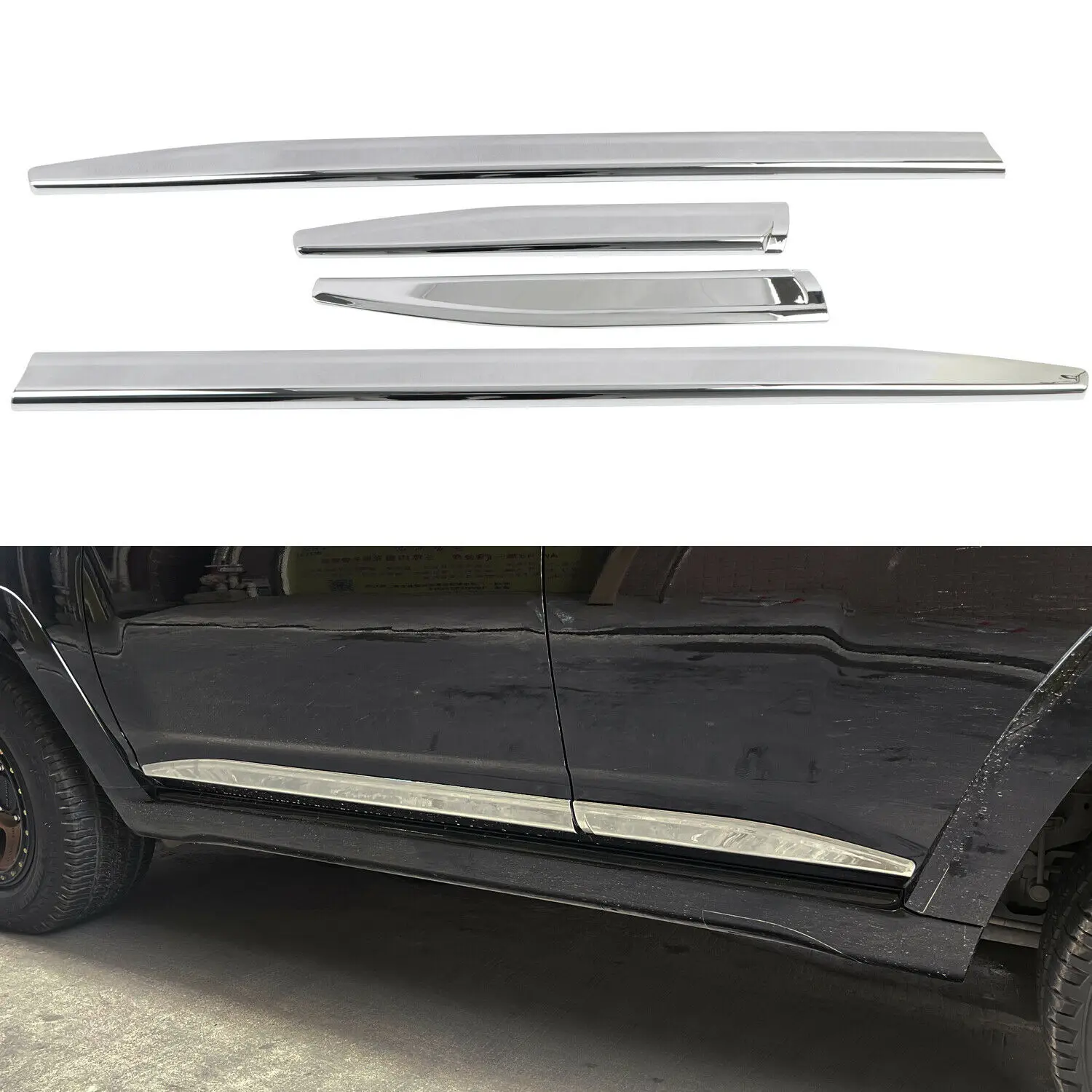 

Корпус Корпуса боковой двери из АБС-хрома для Toyota 4runner 2010-2022