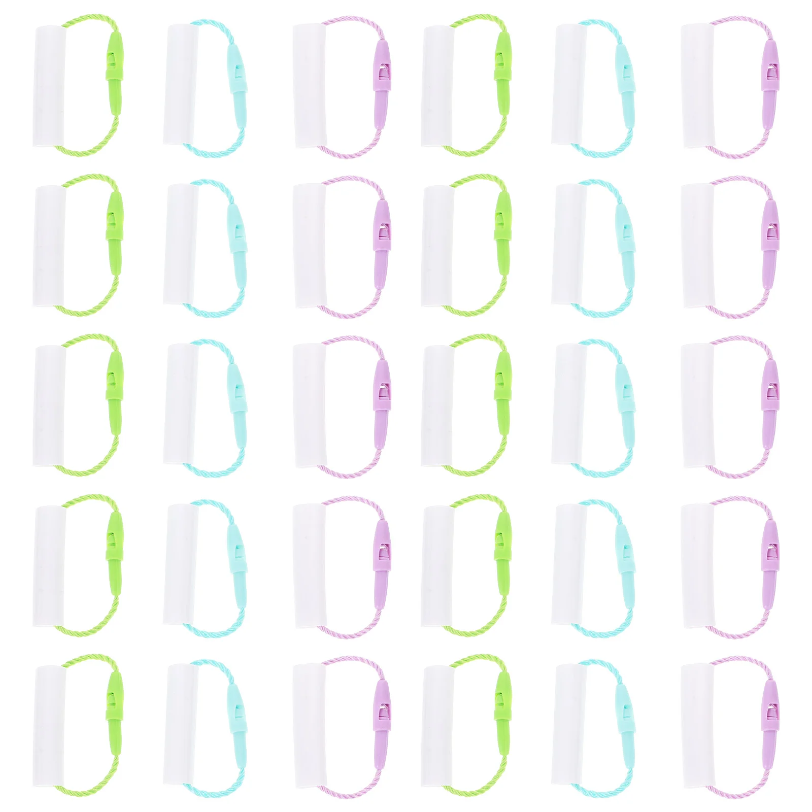 

30 Pcs Clothing Labels Camp Name Sticker Labels Daycare Supplies Small Plastic Blank Labelss Clothes Student