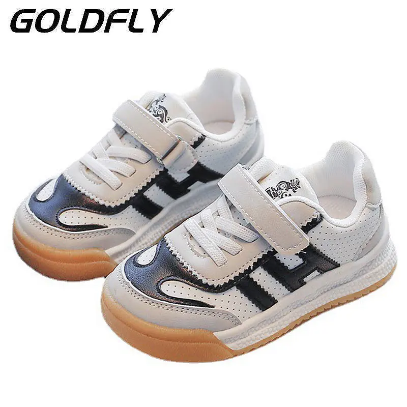 

Новинка 2022, брендовая детская обувь, уличная спортивная обувь для детей, новейший дизайн, закрытые Нескользящие кроссовки, повседневная обу...