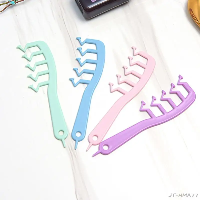

New Hair Fluffy Comb Hair Style Comb Instant Hair Volumizer Curly Fluffy Hair Styling Comb Hair Slit Cover Z Shape Comb Brush