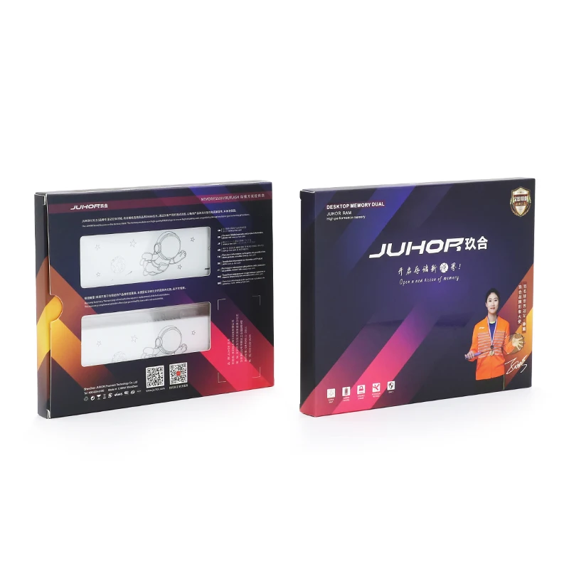 Память JUHOR RGB DDR4 8 ГБ x 2 16 3600 МГц DIMM двухканальная оперативная память для настольных