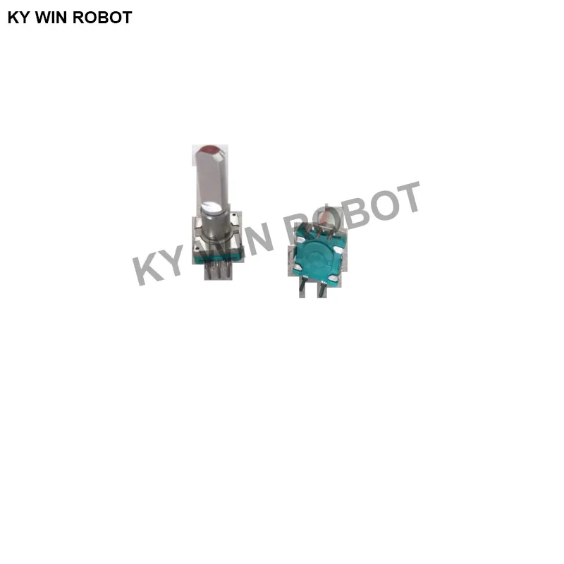 

2pcs/lots Imported Japan EC12 encoder 360 degree no point no switch coding switch handle length 20MM half handle