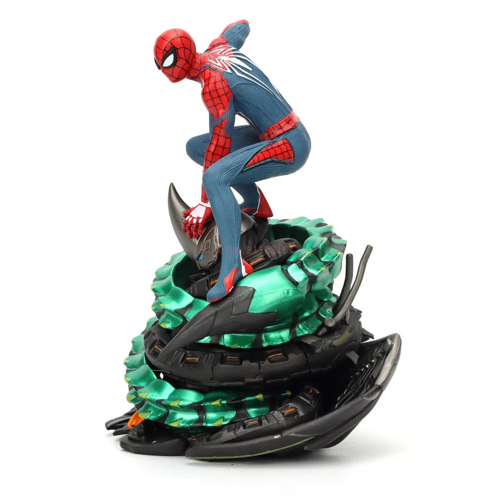 Игровые фигурки Spider Man PS4 статуи сценические модели статуэтки в коробке
