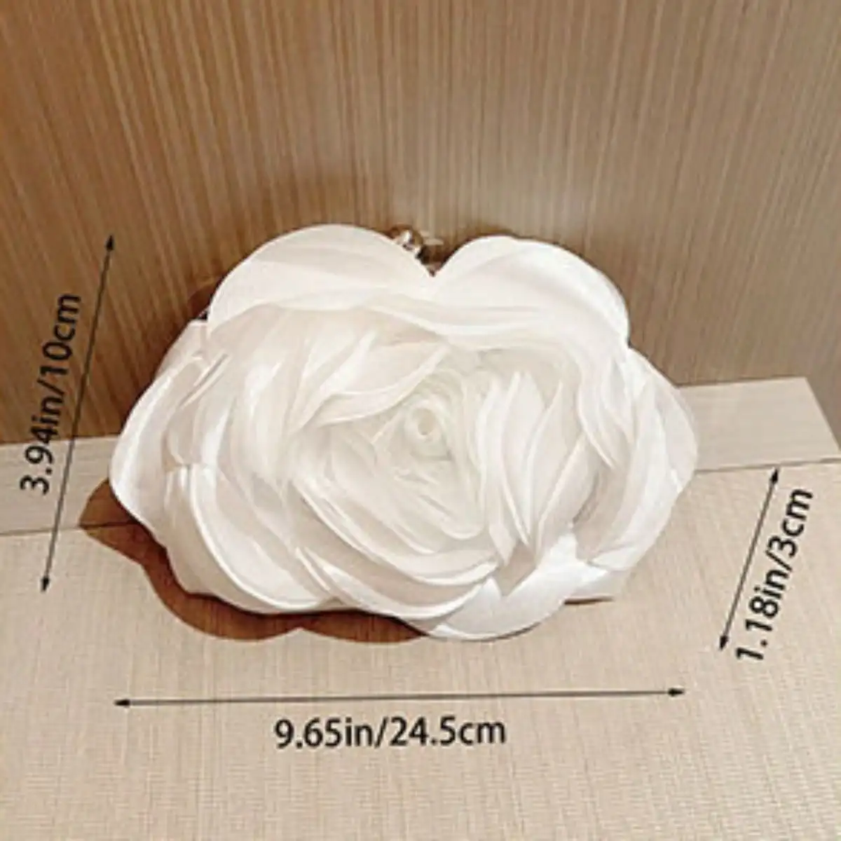 Новая банкетная сумка цветочная белое романтическое свадебное платье подружки