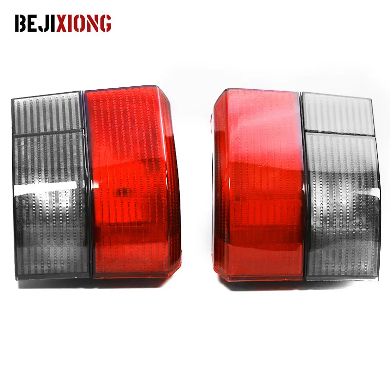 For VW Transporter Caravelle T4 1992-2004 Car Rear Tail Fog Light Lamp Cover Light Lens Braking Signal Smoked Red Light Lamps