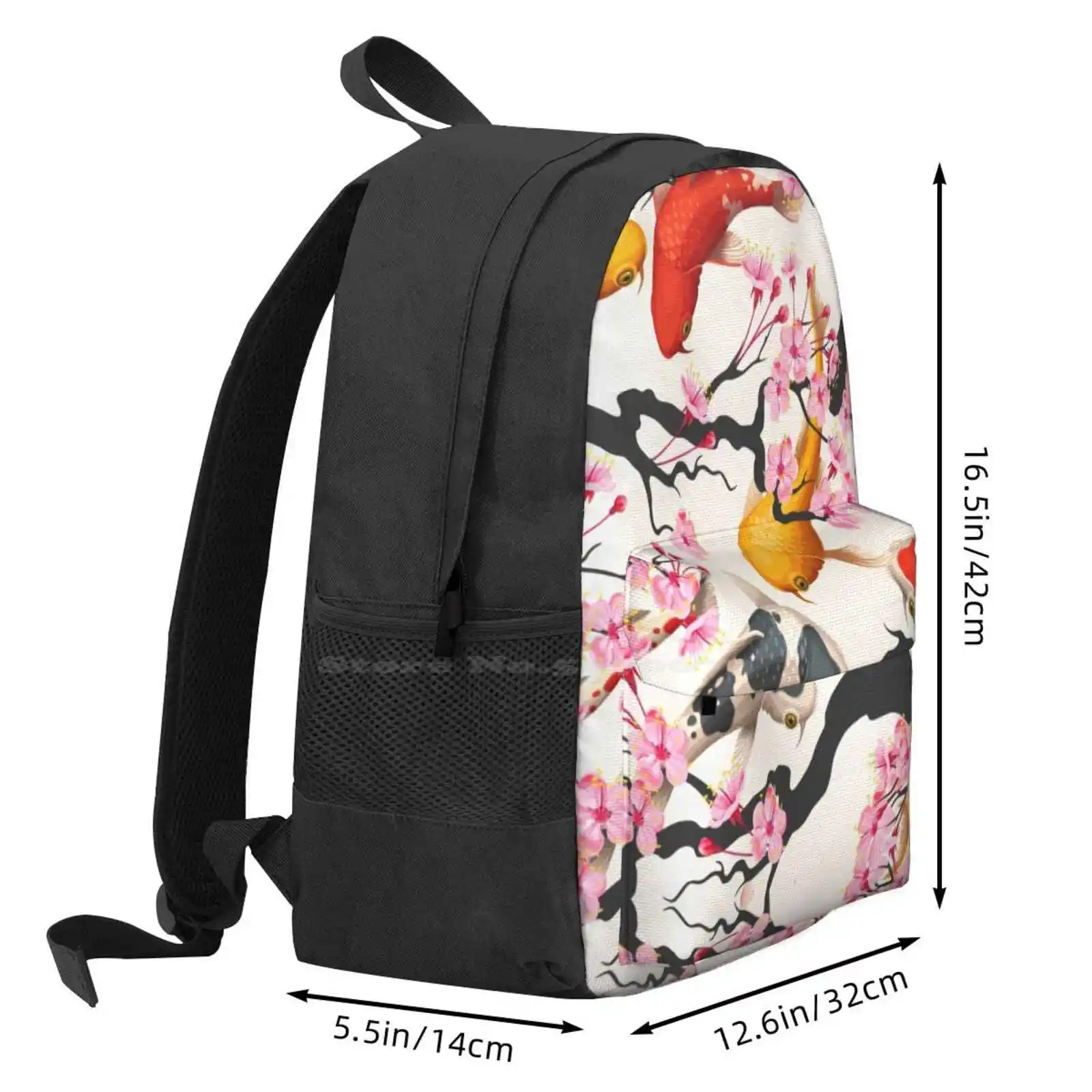 Лидер продаж школьный ранец для карпа с Сакурой рюкзак модные сумки пруда