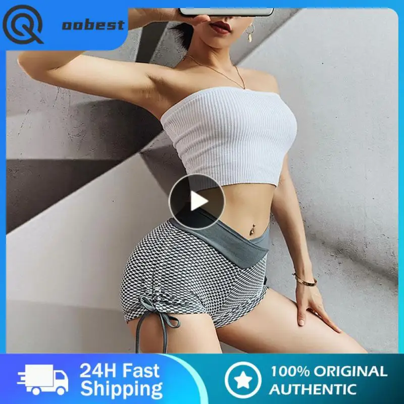 

Summer Sports Shorts High Waist Yoga Fitness Hip-lifting Elastic Trousers Casual Sportswear Running Workout Slim Fit Leggings