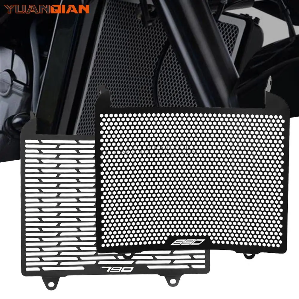 

Аксессуары для мотоциклов 890 2020 2021, алюминиевая решетка радиатора, защитная крышка для мотоциклов 790, 2018, 2019, 2020, 790