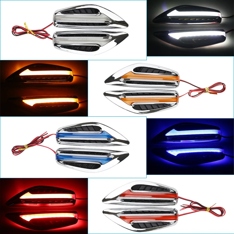 Универсальная лампа в форме лезвия крыла 2 шт. светодиодсветильник автомобильные