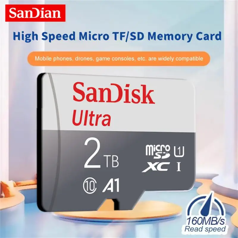 Карта памяти 2 ТБ 1 U3 4K Высокоскоростная карта Micro TF SD 128 ГБ 512 Cartao De Memoria для телефона