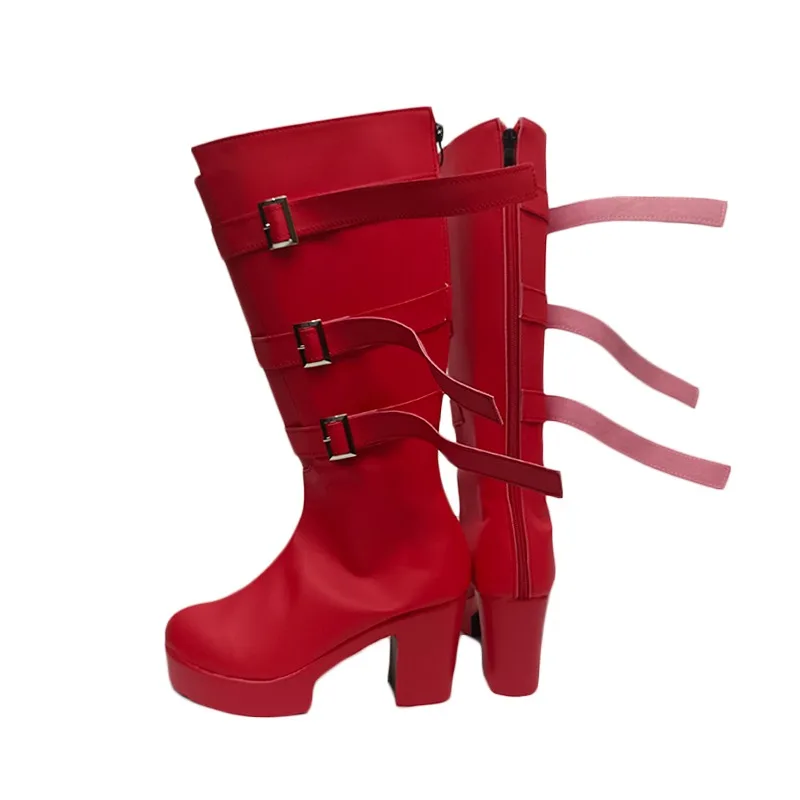 ONE PIECEE Perona Обувь для косплея Сапоги ручной работы в стиле комиксов на Хэллоуин