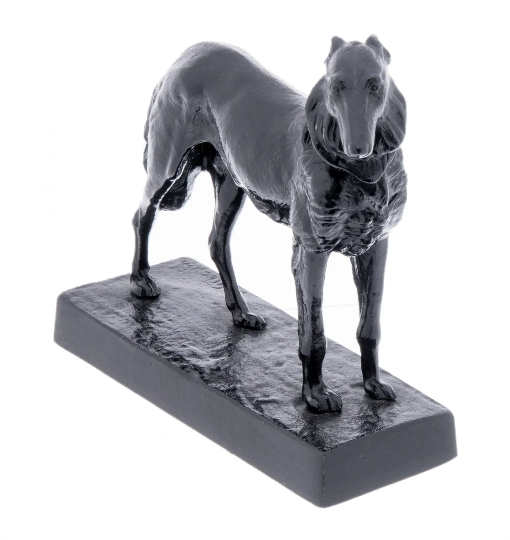 Скульптура &quotГончая&quot чугун Каслинский чугунолитейный завод|Статуэтки и