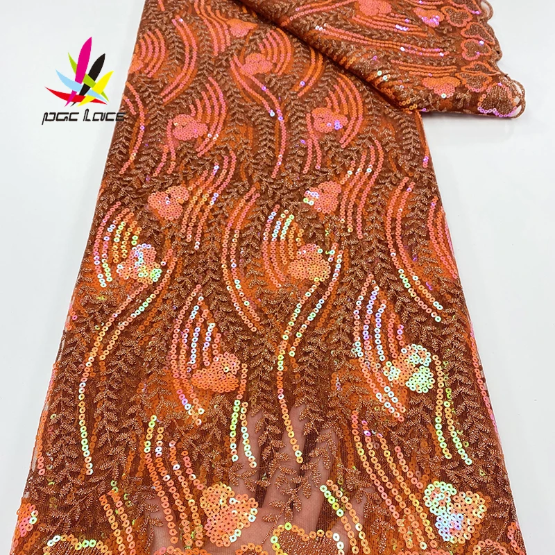 Дешевые тюли оранжевого цвета французская африканская нигерийская новейший