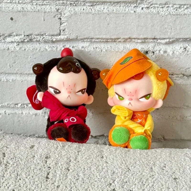 Фото Плюшевый брелок Lucky Loop Kooie Cool Blind Box в виде виниловой фигурки Orange Soda, декоративное украшение, украшение для стола, подарок для коллекционеров №1