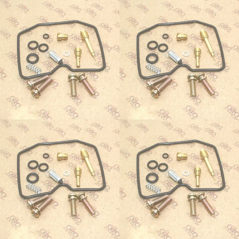 Комплект Для Ремонта Карбюратора мотоцикла GPZ900R ниндзя ZX900A 1984-1992 GPZ900 GPZ ZX 900 R ZX900 A, плавающая прокладка иглы Комплект Для Ремонта Карбюратора мотоцикла GPZ900R ниндзя ZX900A 1984-1992 GPZ900 GPZ ZX 900 R ZX900 A, плавающая прокладка иглы