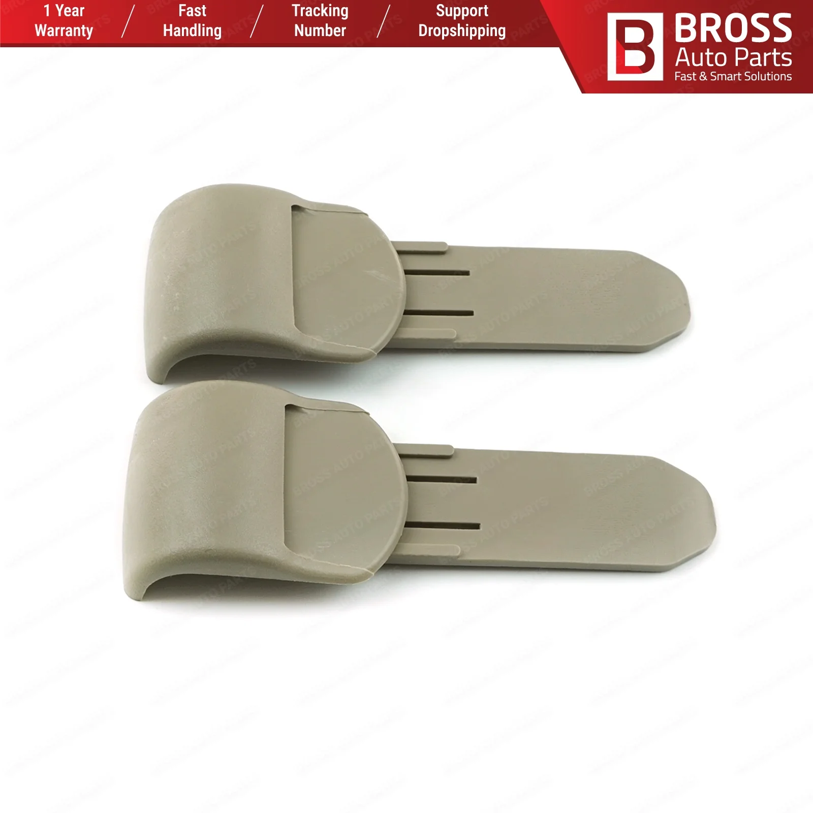 

BDP1025 2 Pcs Rear Window Curtain Sun Visor Blind Sunvisor Hook Holder Handle Clips for Renault Megane MK2 Fluence Samsung SM3