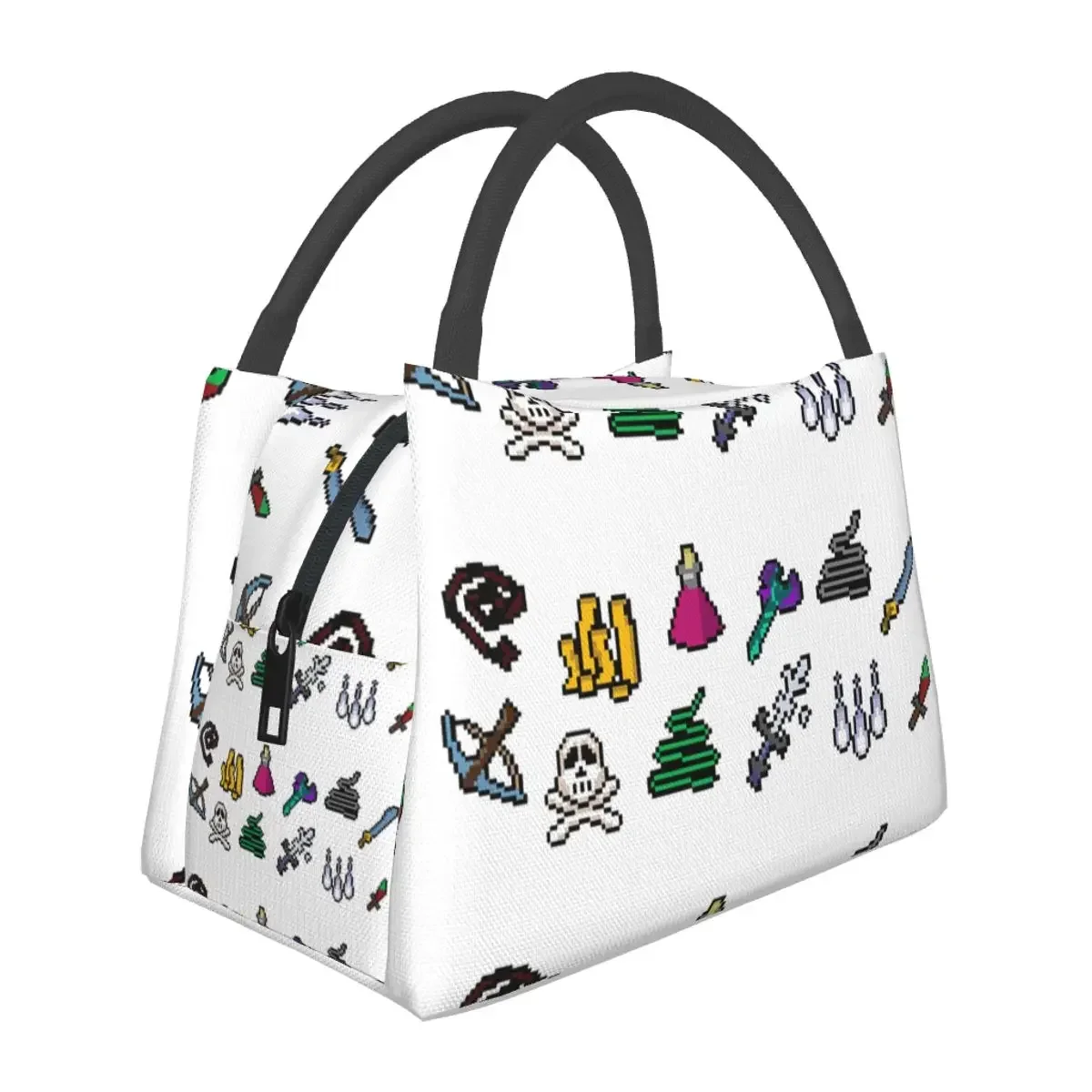 Старый Школьный игрок Runescape пакет для обедов сумки обеда изолированная коробка