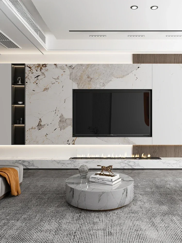 Фон для телевизора настенная ниша из нержавеющей стали 304 изготовленная на заказ