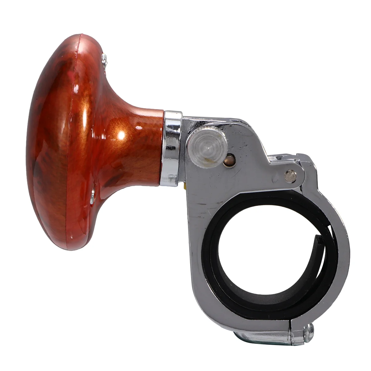 

Metal Steering Wheel Assistive Booster Steering Wheel for Car Vehicle ( Brown )
