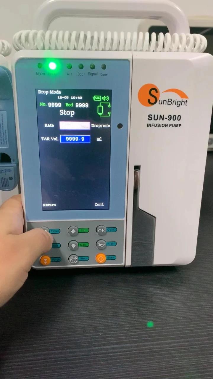

heating infusion pump for vet use